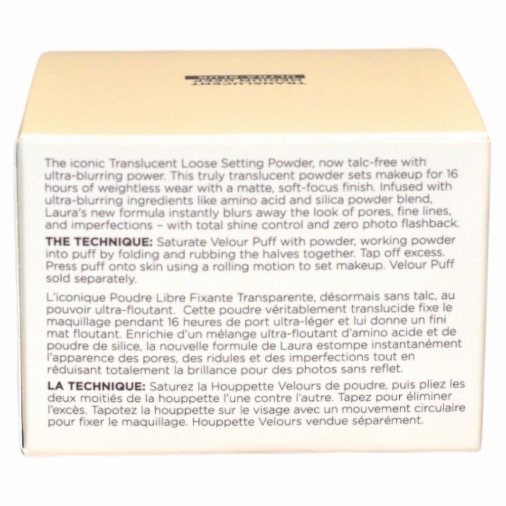 Laura Mercier Translucent Ultra Blur Loose Setting Powder MEDIUM DEEP TALC FREE - Picture 6 of 8